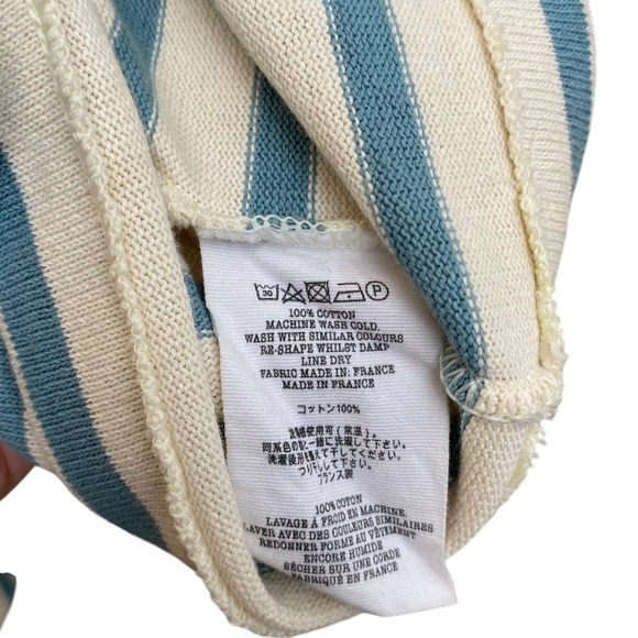 YMC Long Sleeve Striped Mock Neck Top - Picture 8 of 8